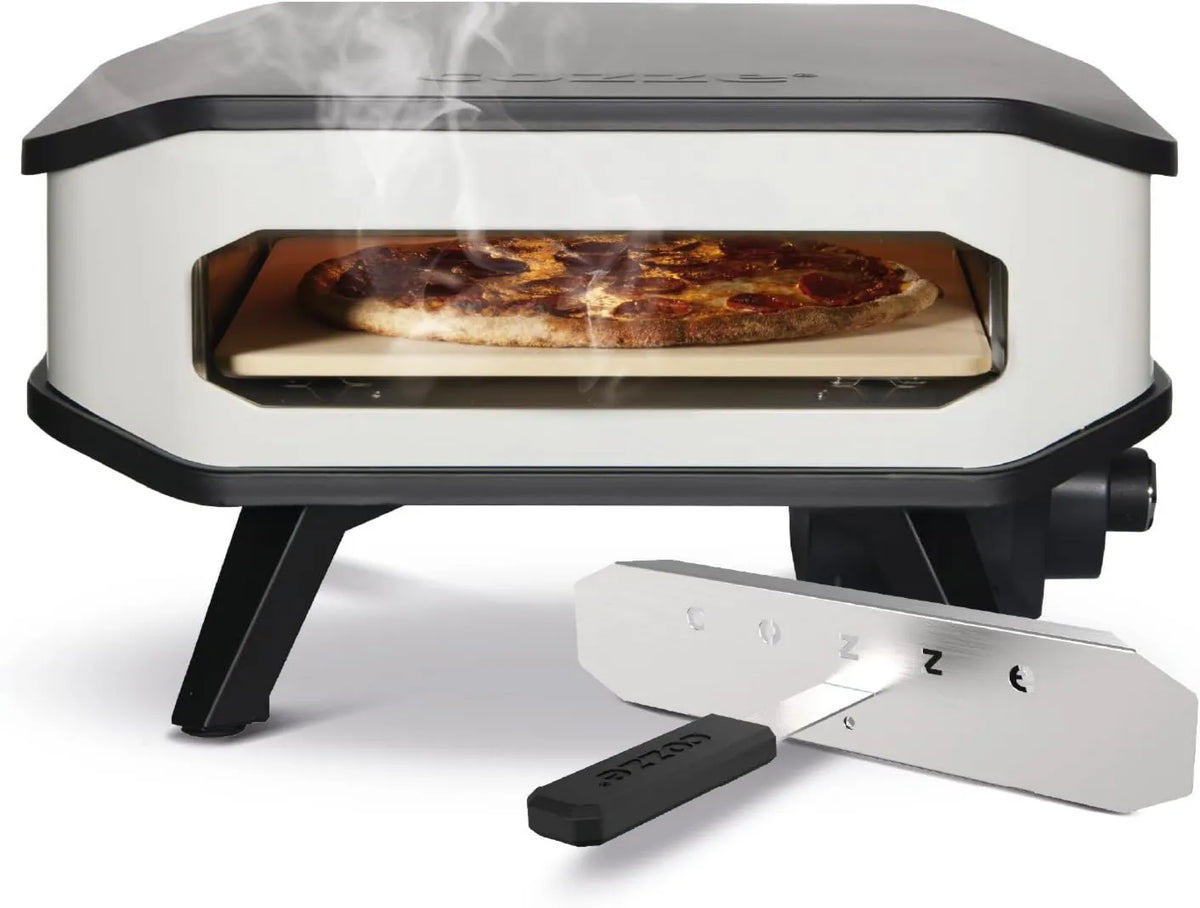 cozze piec do pizzy, Elektryczny piekarnik do pizzy V, 13 cali, 200 W, 230 V, czarny, 2 200 W, elektryczny piekarnik do pizzy 13 ' ® z kamienia do pizzy i 230 V drzwi frontowe
