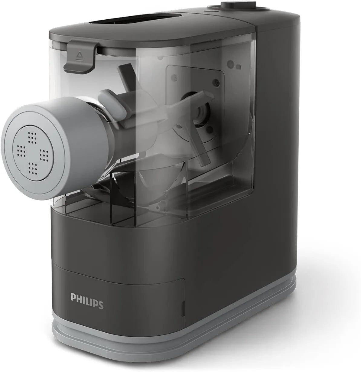 Philips HR2334/12, 250 g, praca automatyczna, Urządzenie do wyrobu makaronu, Całkowicie automatyczne, Automatyczne ważenie, 4 krążki formujące