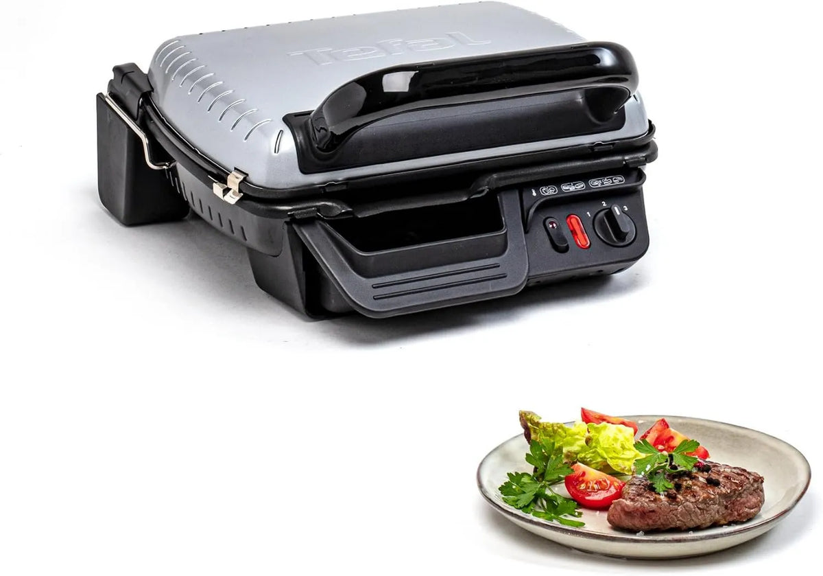 Tefal grill elektryczny, GC305012 Zmywarka do naczyń, 2000 W, grill, czarny, Ultra Compact elektryczny Grill
