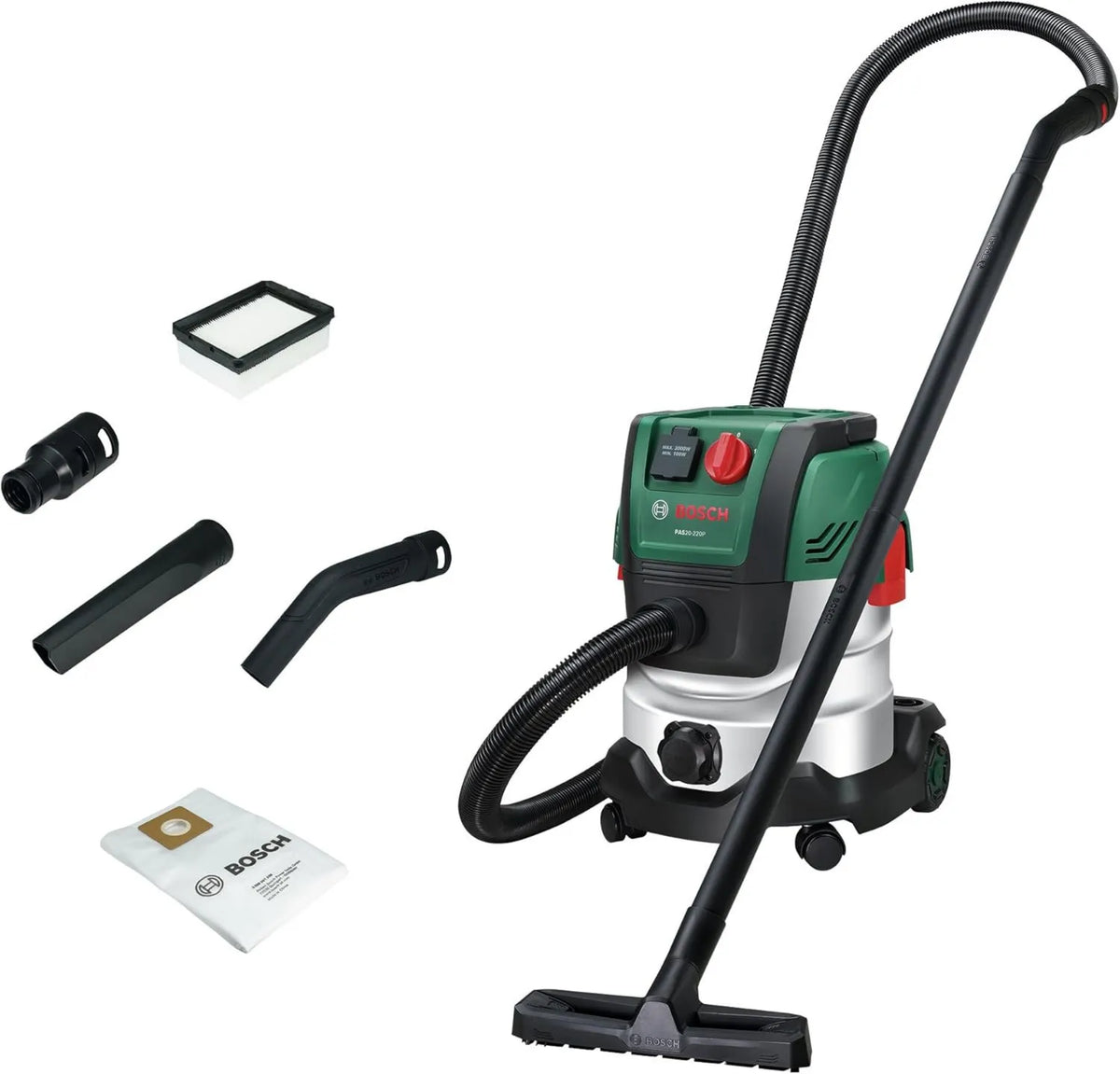 Bosch, PAS20- 220P Odkurzacz, wąż ssący 2, 2 m PAS20-220P