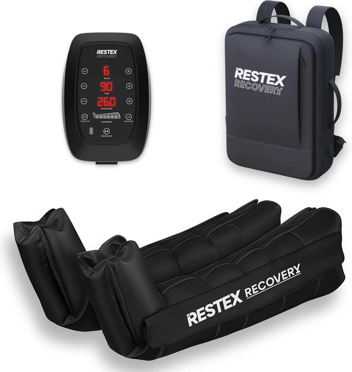 Restex Recovery, Prasa do leczenia nóg, Lourdes i Sport Recovery Nogi