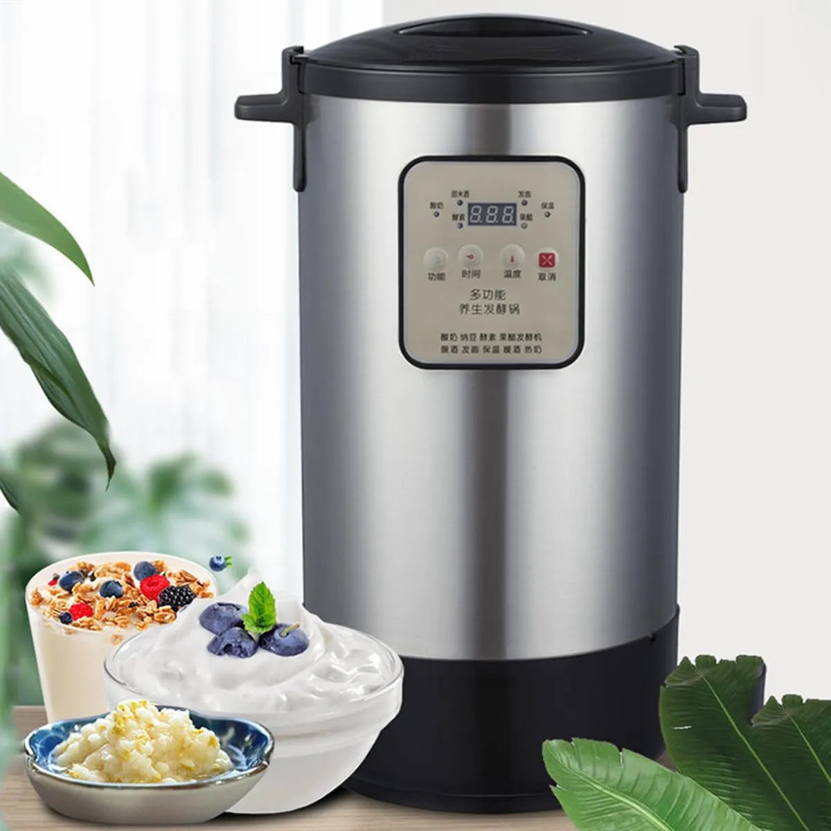 TAHALI, Maszyna do fermentacji, Maszyna do hydrokrakingu, Wino-Maszyna, 12 l, Profesjonalny, Czarny