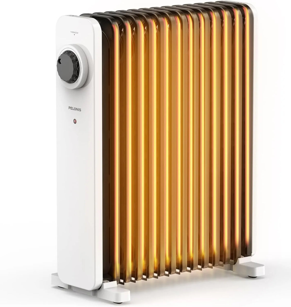 PELONIS grzejnik elektryczny, 2500 W, termostat, 3 poziomów