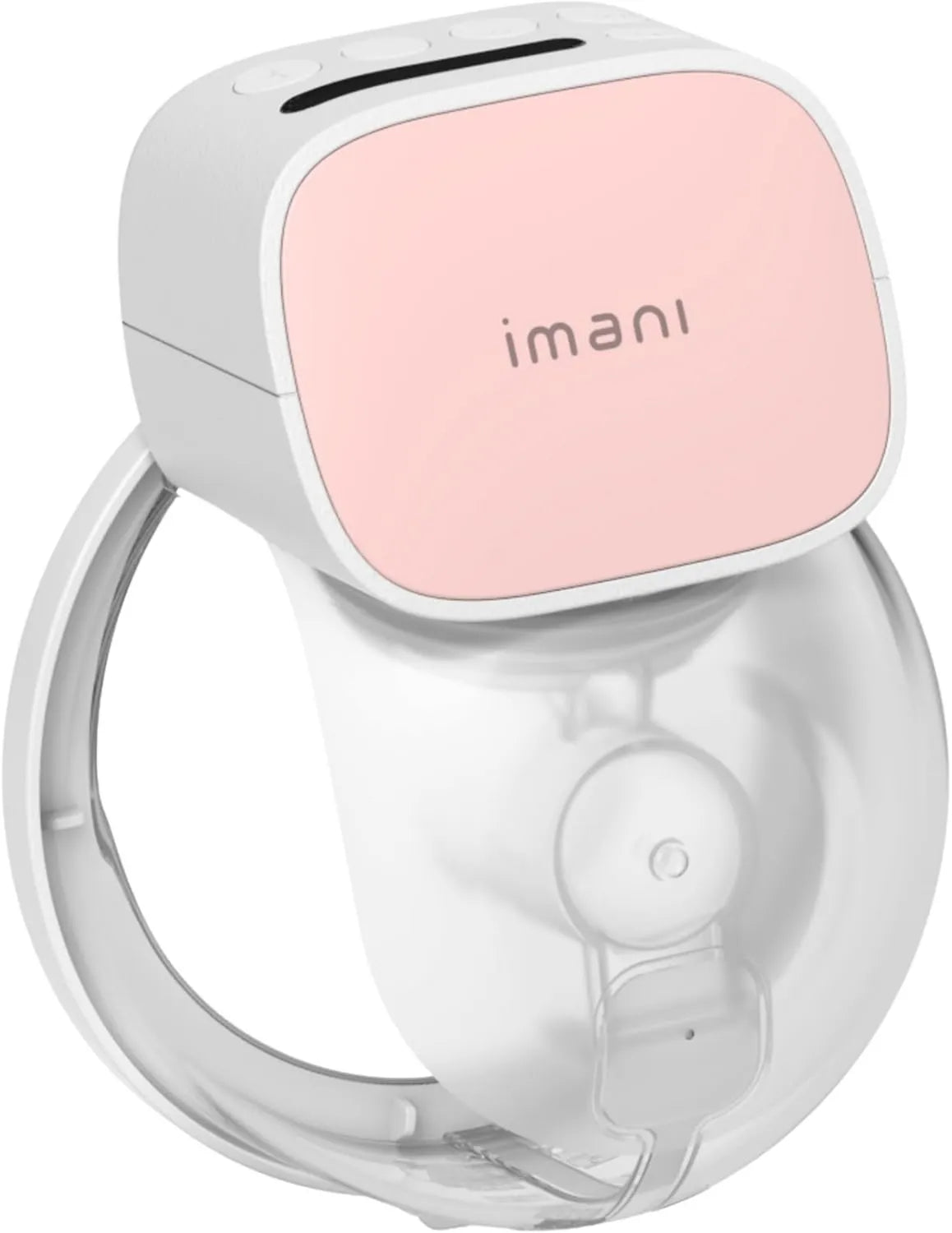 imani, Pompa do mleka, pompa do karmienia piersią, przenośny, tłumik, ssanie 300 mmHg, 5 poziomów, bez BPA
