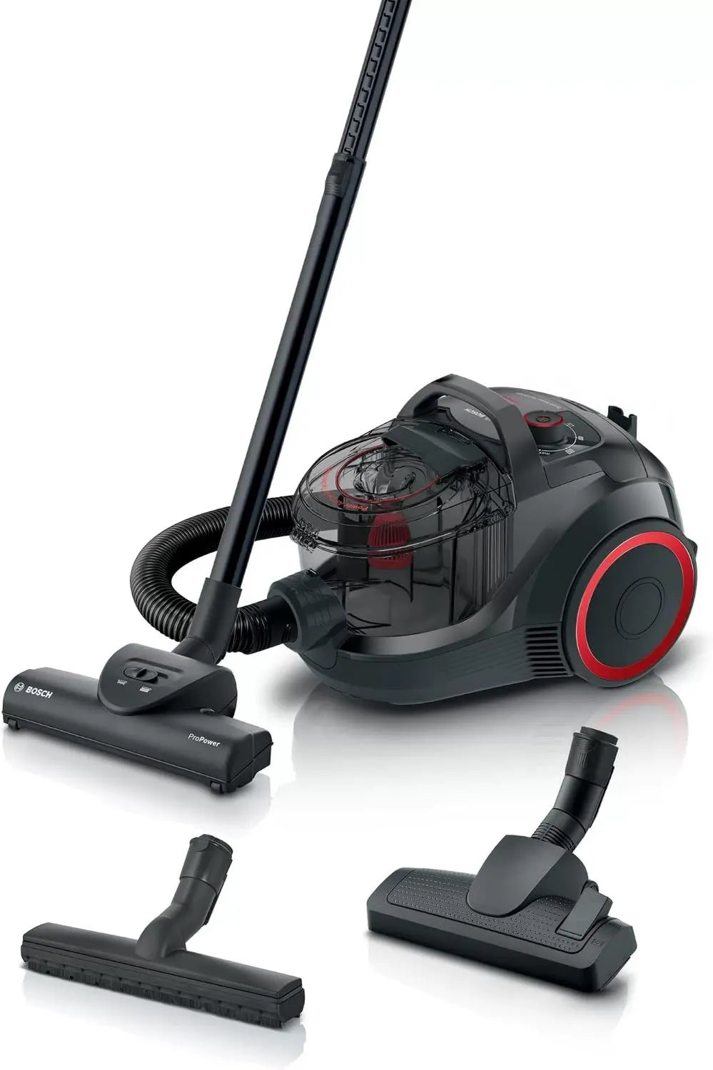 Bosch BGS21POW2 odkurzacz, Serie 4 odkurzacz 2 l Bęben próżniowy Suchy Bez worka