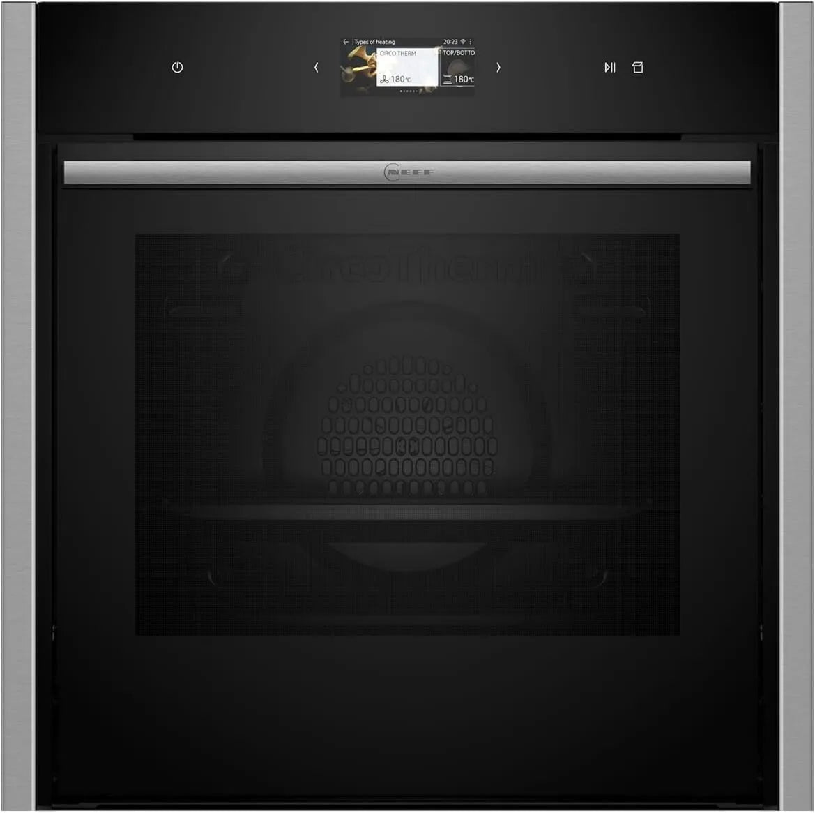 NEFF B64VS71N0 N90 piekarnik elektryczny, 60 cm, 60 x 60 cm, sterowanie dotykowe, funkcja pary, piekarnik do zabudowy, Slide&Hide, Vario Steam