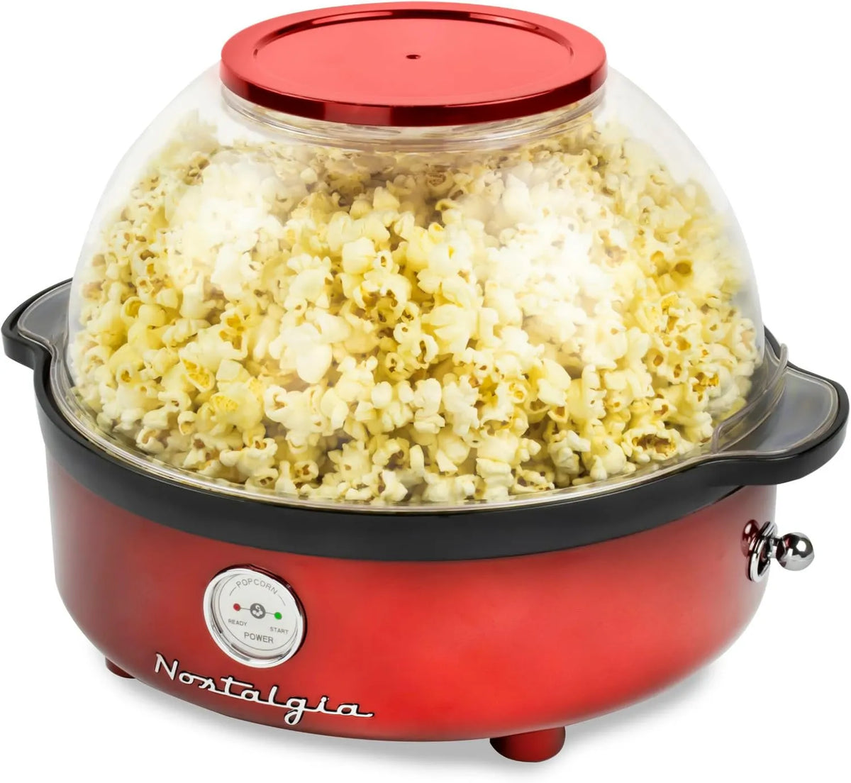 Nostalgia, Retro Popcorn maszyna Red 5, 5, 5 l, Czerwony