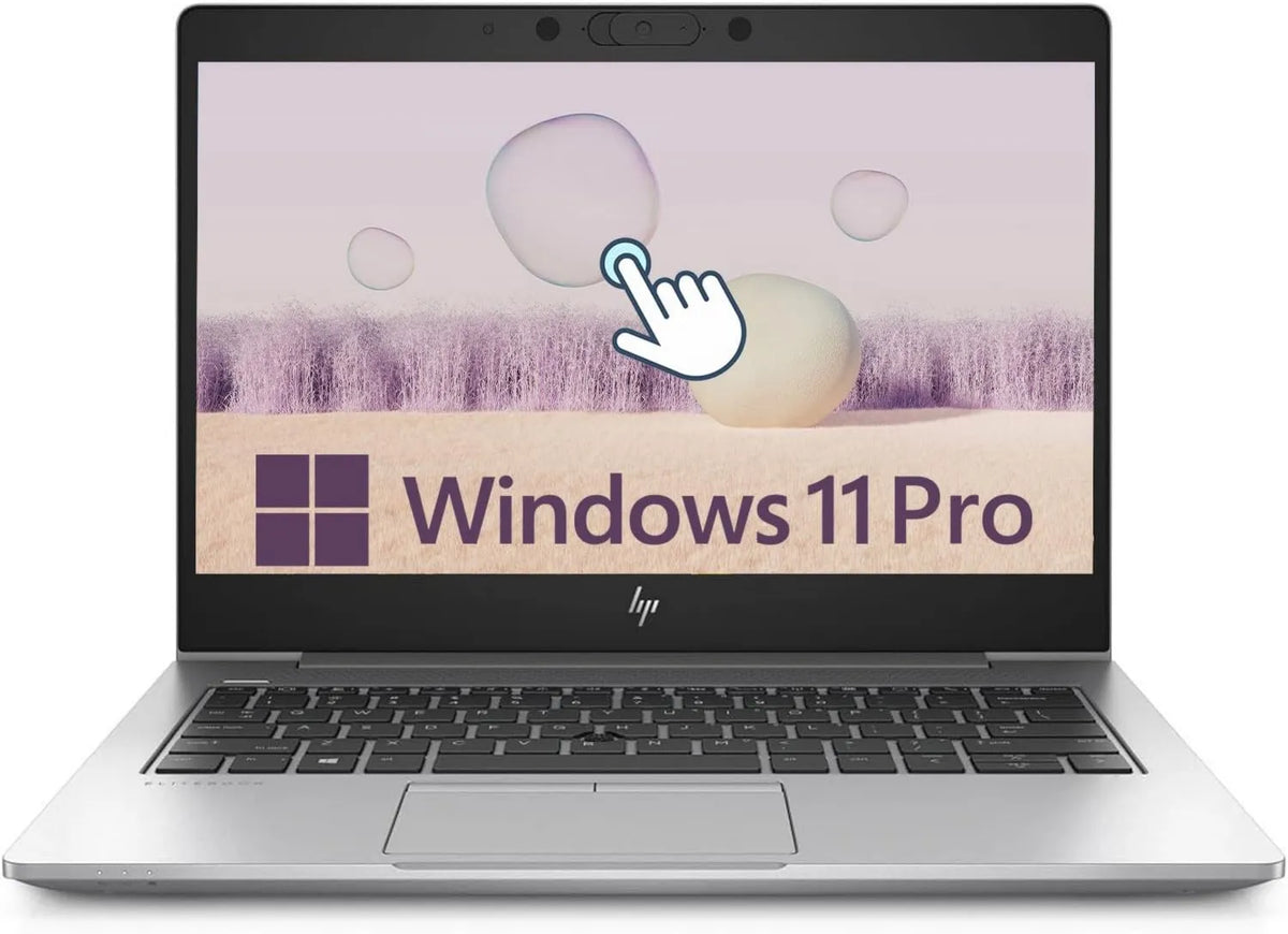 Amazon Renewed, HP i5- 8265U Laptop, 13, 3 cali, dotyk, Full HD, profesjonalny, 16 GB RAM, 512 GB SSD, Windows 11 Pro, Japońska klawiatura QWERTY i5-8265U