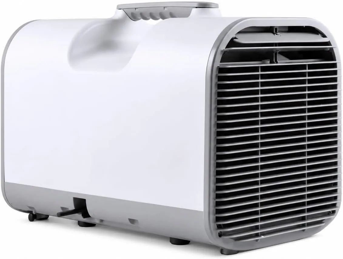 GZGHRZQS klimatyzator przenośny, Klimatyzator 220 V / 12 V, 24, 220 V, plener, minutnik, tłumik, kemping, Odnawianie, dla przyczep kempingowych, Van, Pique- Nique Tent 220 V/12 V
