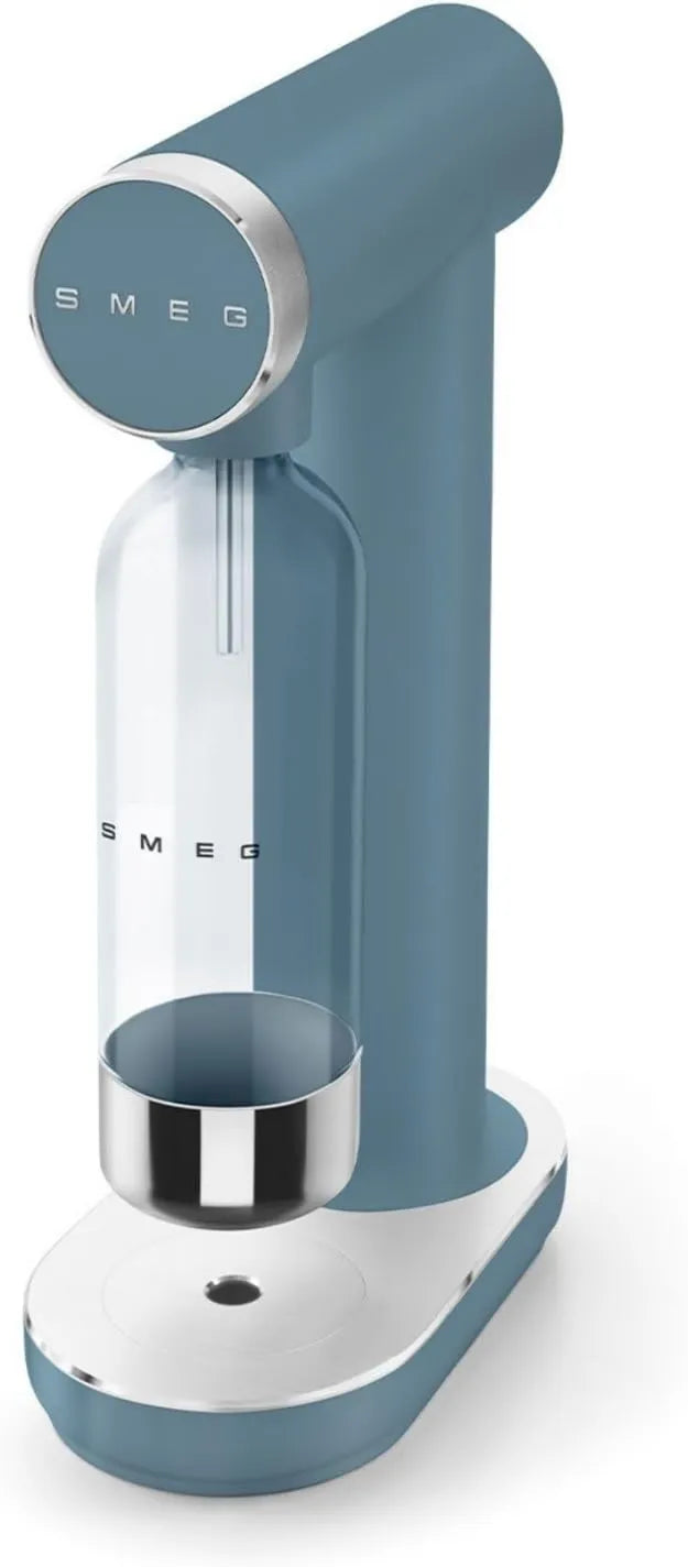 Smeg, SKC01SBM CO2 generator wody, Butelka, 800 ml, dotyk, niebieski