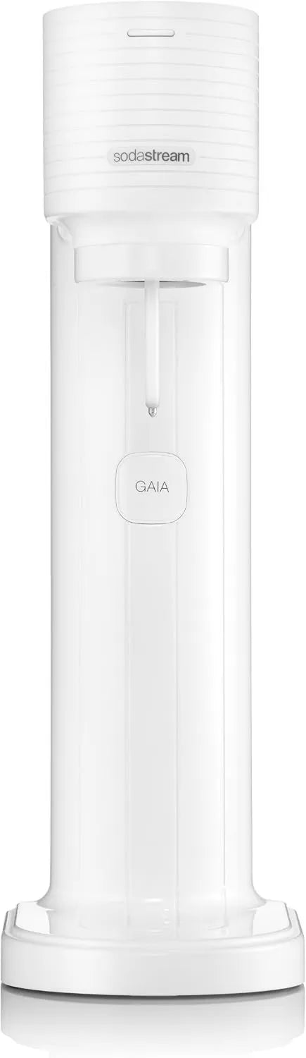 sodastream, Co2 pralka, biały, pralka, butelka, Gasatore Gaia biały idealny do produkcji miękkiej wody