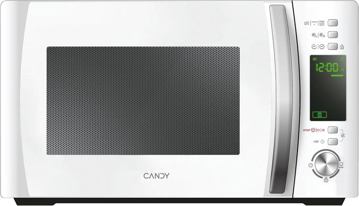 CANDY, CMXG20DW automatyczny + 5 Kuchenka mikrofalowa, 20 l, 700 W, 1000 W, blokada, grill, tłumik, rozmrażanie, biały