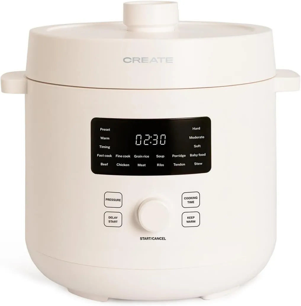 CREATE, 24h STUDIO / Auto- kuchenka, kuchenka, 6 l, 1200 W, 15 programów, minutnik, powłoka non- stick, biały