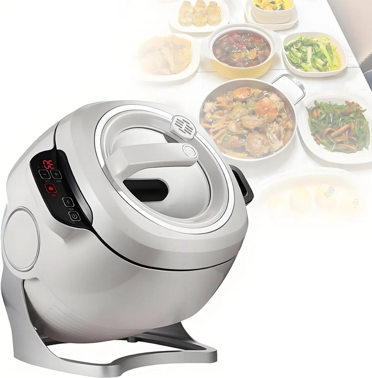 AiODiO, maszyny do gotowania, Robot, 6 l, 2000 W, dotyk, 3 prędkości, profesjonalny, do domu i cateringu
