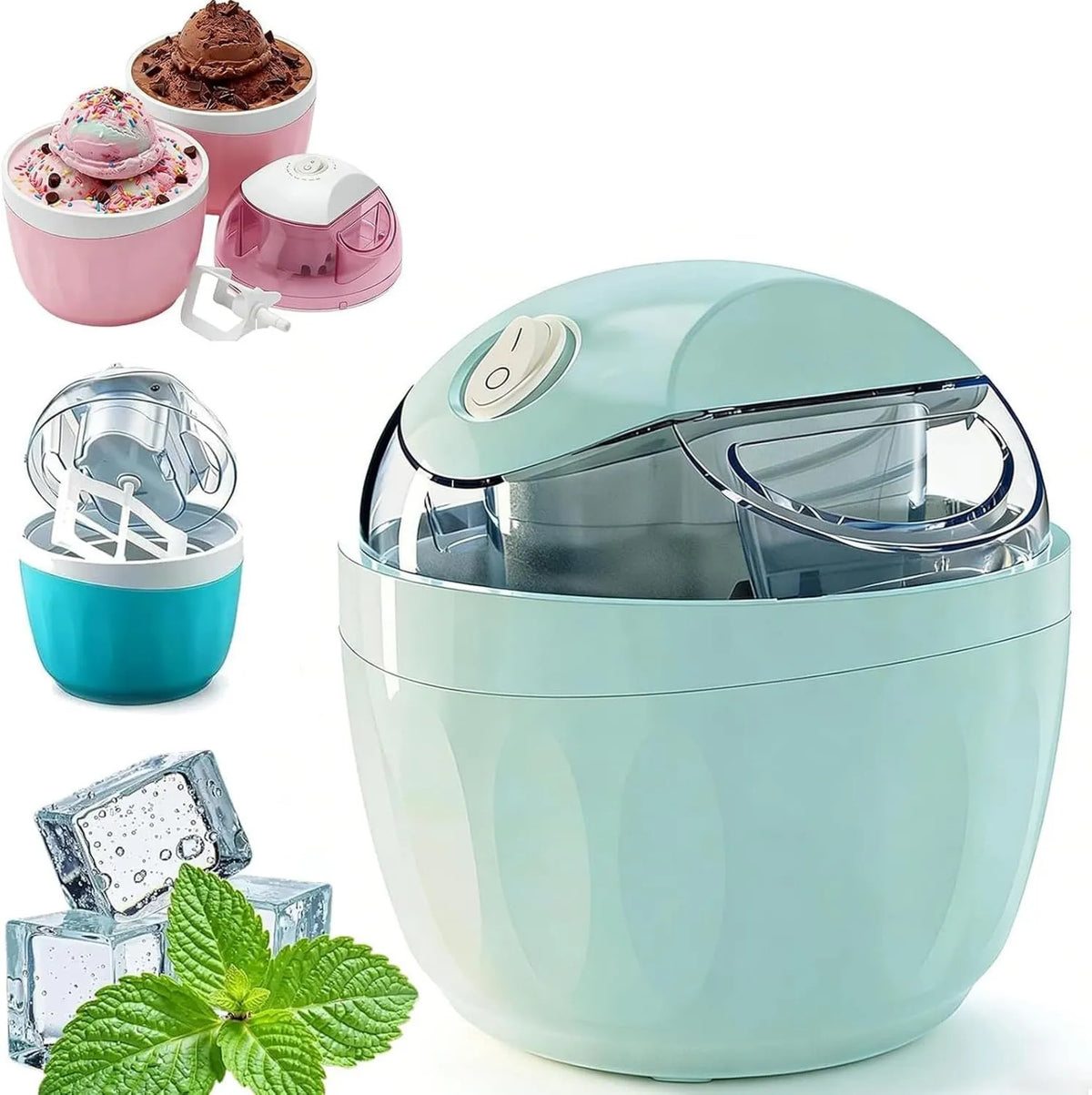 GENERIC, kostkarka do lodu i sorbetu, Aparatura, Mini Sorbetery Domestic Compact