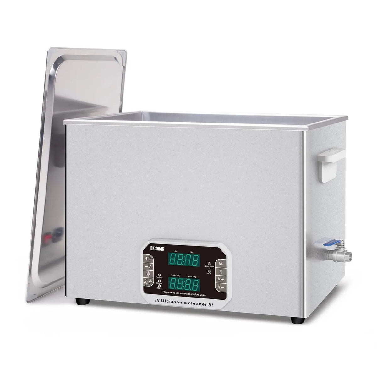 DK SONIC, Elektryczny grzejnik, 37 l, 720 W, dotyk, zegar, aplikacja, ultradźwiękowy czyszczarka 37 l, Multi- Aplikacje dla Moto Motors