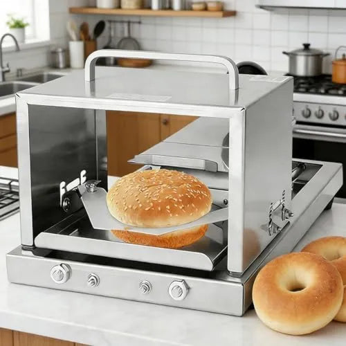 asdchZen krajalnica, Do bagietek, do chleba do chleba domowego, małych pieczywa i chleba, profesjonalne bagietki Slicer wyposażone w stal nierdzewna Blade