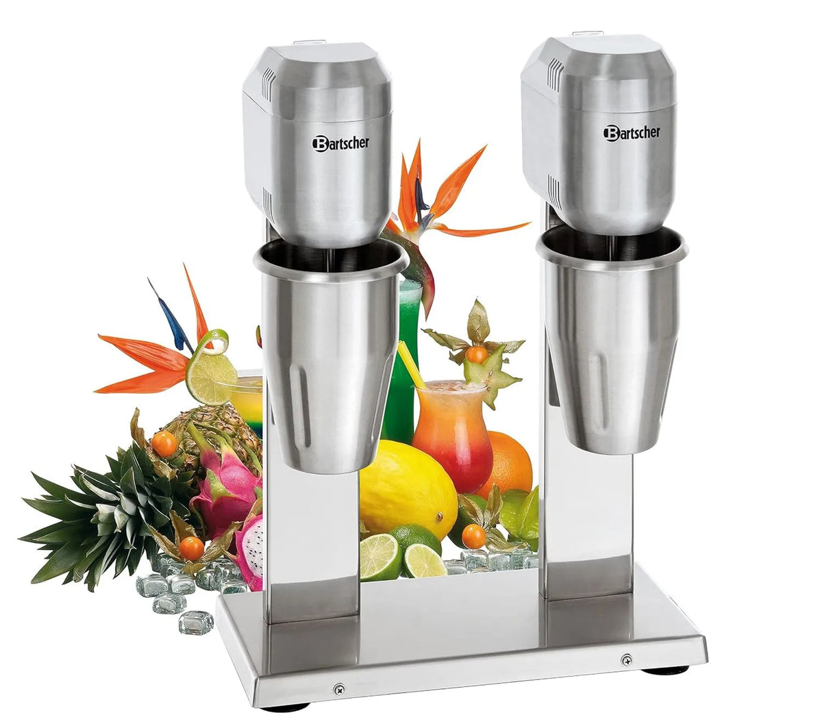 Bartscher blender ręczny, Mikser elektryczny, mieszalnik do mieszania, 135102 Turbo Double Blade Mixer