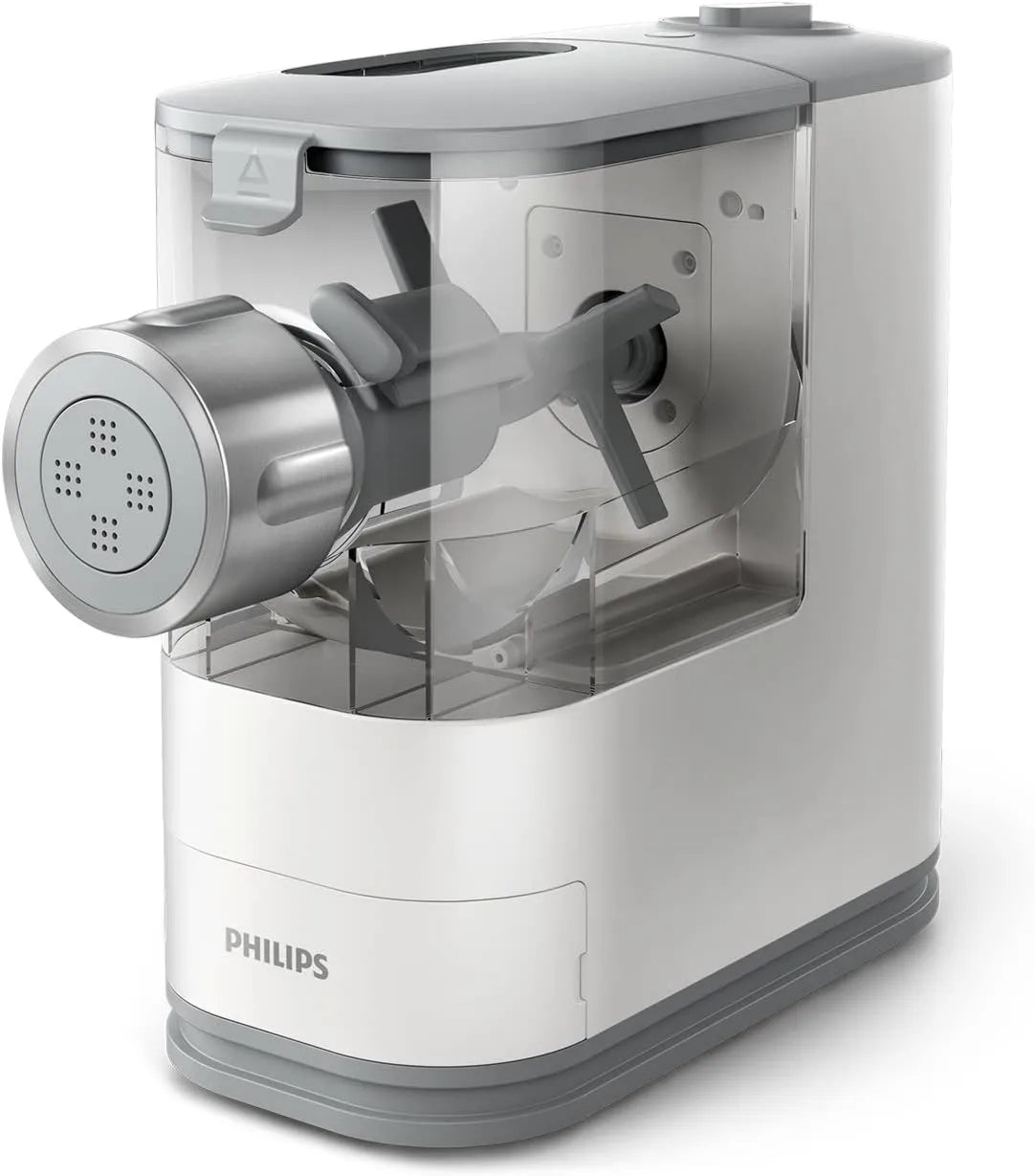 Philips HR2345/19, praca automatyczna, Urządzenie do wyrobu makaronu, Całkowicie automatyczne, Automatyczne ważenie, 4 krążki formujące