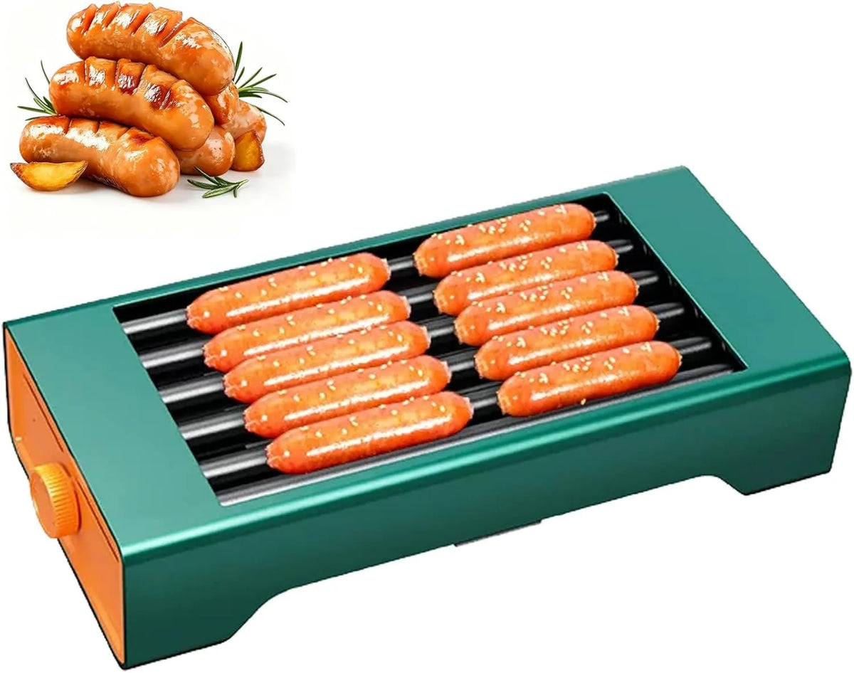 Generic, 6Rolls grzejnik elektryczny, 0 do 180°C, powłoka nieprzylegająca, wyjmowana, Regulowana temperatura 0- 180°C