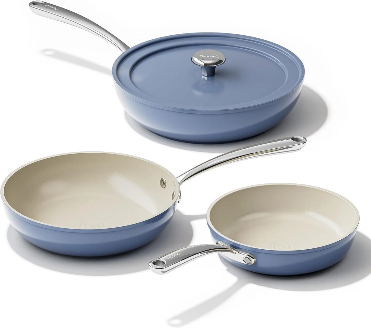 Redchef, Naczynie kuchenne, 28 cm, niebieski, PTFE-free, PFOA-free