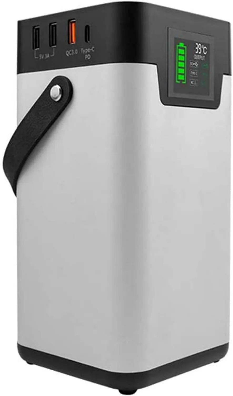 Przenośna stacja zasilania, 54600 mAh, 200 W, 220 V, zasilanie urządzeń przez wyjścia AC DC i USB