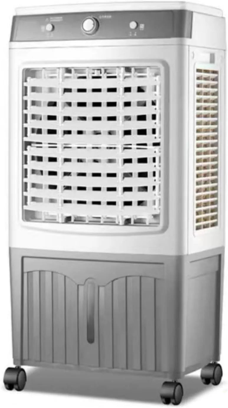Generic klimatyzator przenośny, 40 l, na zewnątrz, przemysłowe, 3 prędkości, duży zbiornik, 120 ° wentylator huśtawka i koło, idealne do użytku