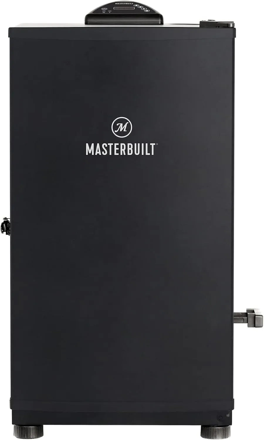 MasterBuilt, MB20071117 ładowarka, 710 cali, 76, 2 cm, grill, czarny, drewno